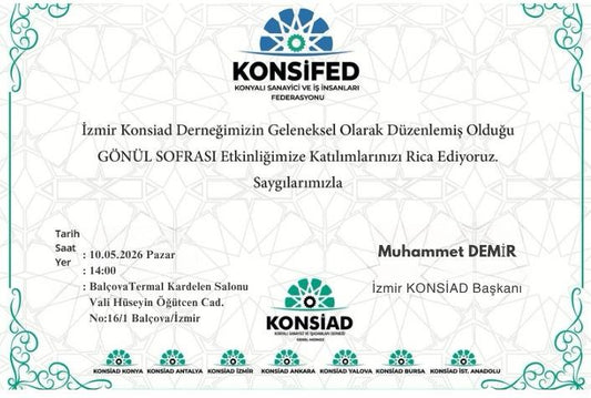 İzmir Konsiad Gönül Sofrası Etkinliği